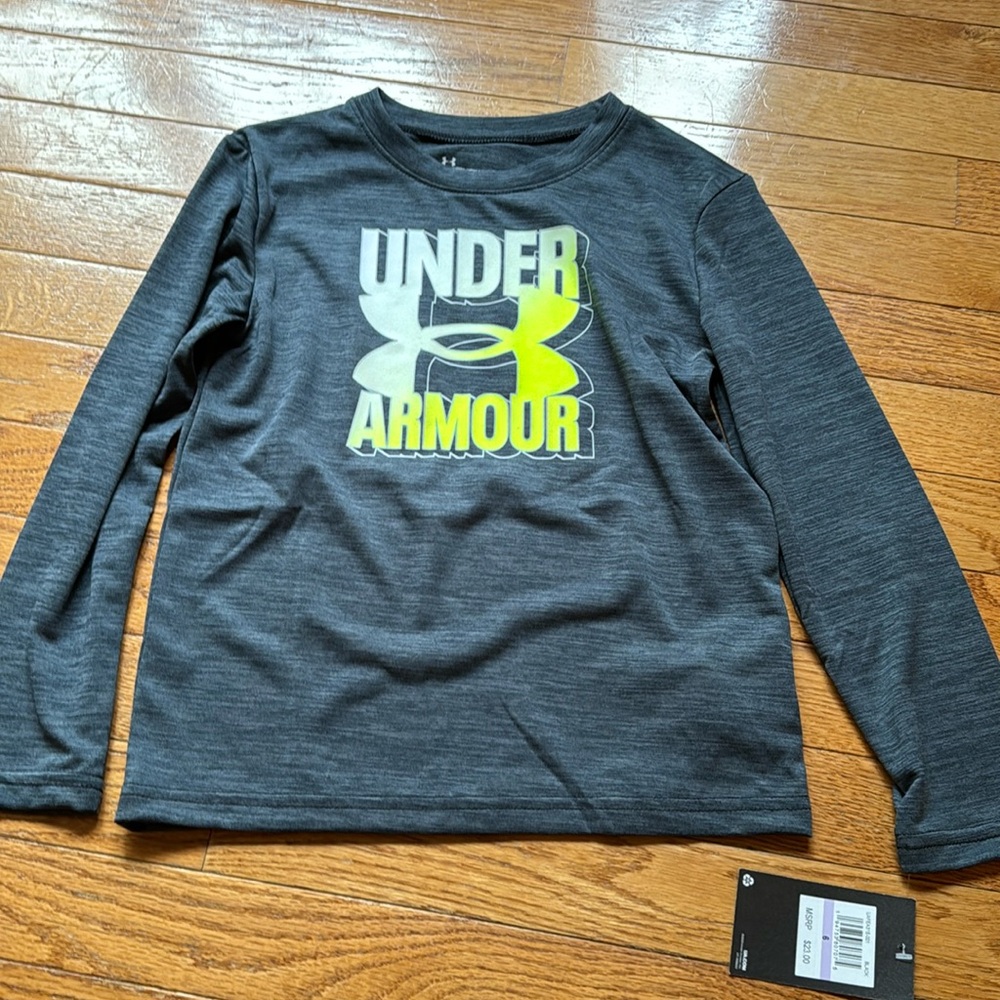 NWT boys under armour shirt